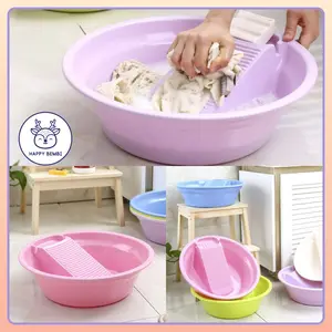 New Ember Gilasan Cuci Baju / Baskom Basin Gilasan Cuci Baju 50 x 17 cm