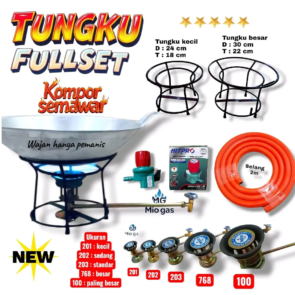 TUNGKU FULLSET KOMPOR SEMAWAR BEST QUALITY