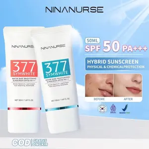 ￼NINANURSE 3IN 1 Sunscreen SPF 50 PA+++ Tone up sunscreen Moisturing Whitening sunscreen jumbo sunscreen korea 50ml