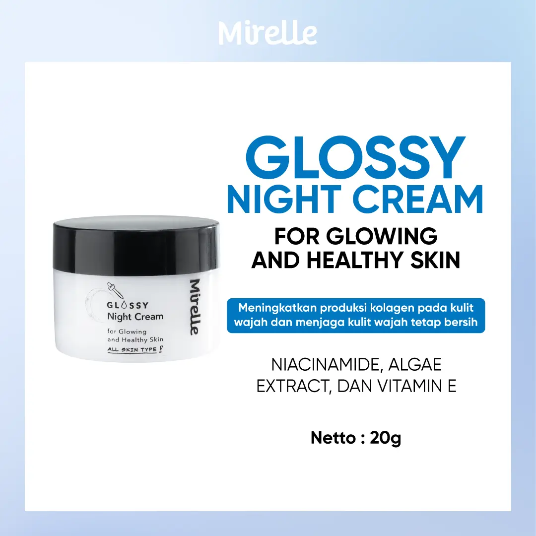 Mirelle Glossy Night Cream (Glossy Series)