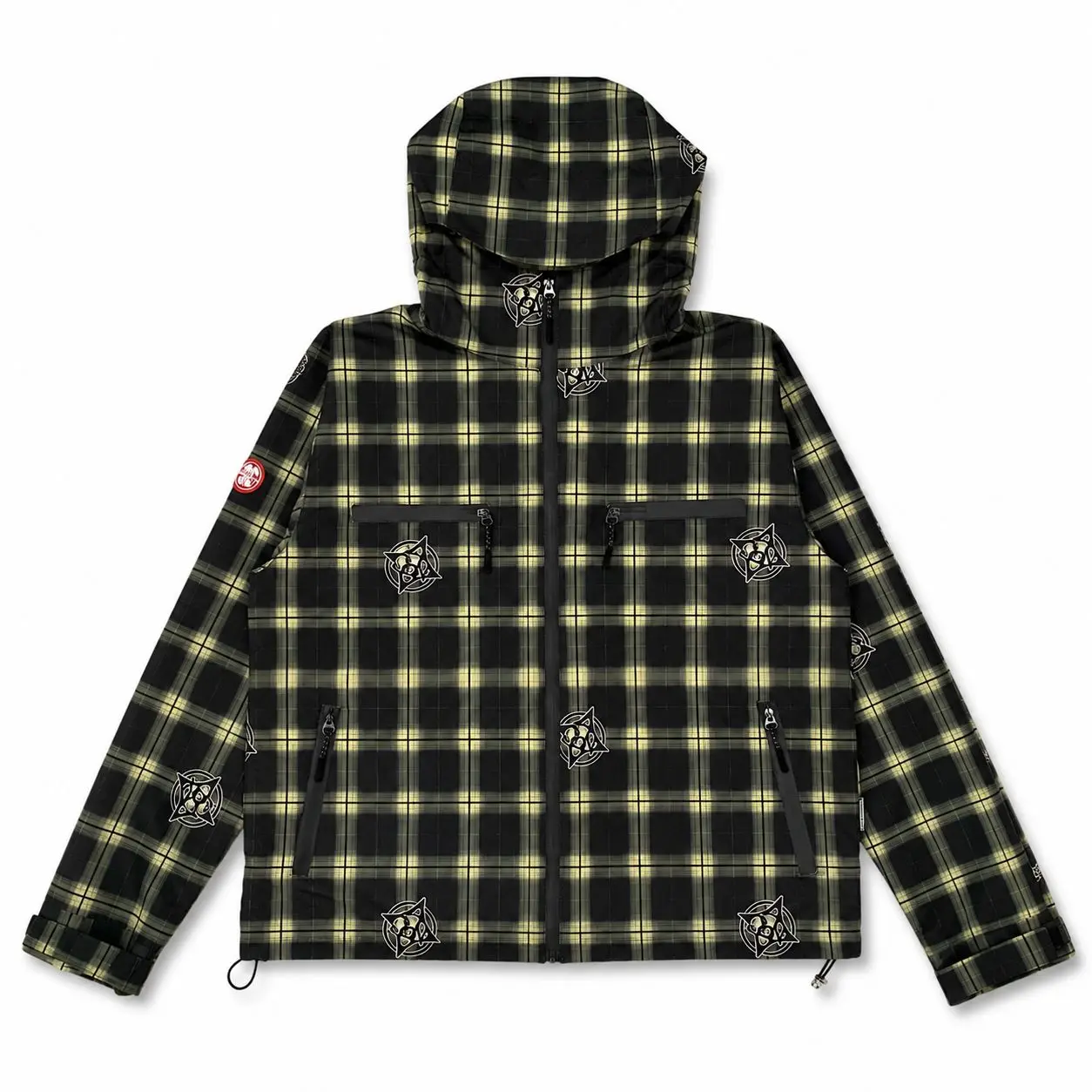 Notbadclub - Theresia | Jaket Zip Plaids Flanel Gorpcore Waterproof