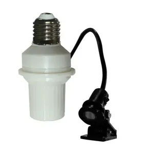 EELIC Fitting Lampu Sensor Cahaya Otomatis Untuk Segala Lampu E27 LAU-212A