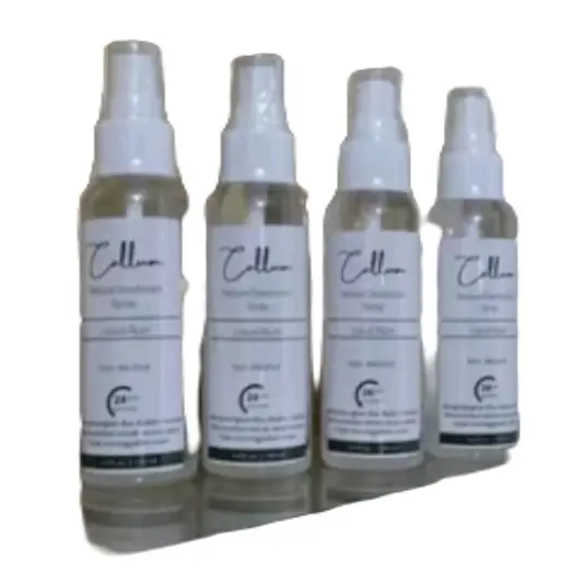 ( PAKET 4) Deodorant Spray Callum Tawas Cair 100ml - Perlindungan dari Keringat Berlebih -, Tubuh, Bau, Cairan deo organik anti-keringat deospray diodora n