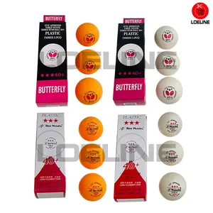 Bola Ping Pong Pingpong 40+ Butterfly Nitaku Bintang 3 isi 3 Murah Kualitas Bagus