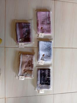 Product Review of Hijab Buckle Scarves Pouch ( ISI 5 ) Segiempat Motif Printing Voal Muslim Kerudung from F**i S**i 1