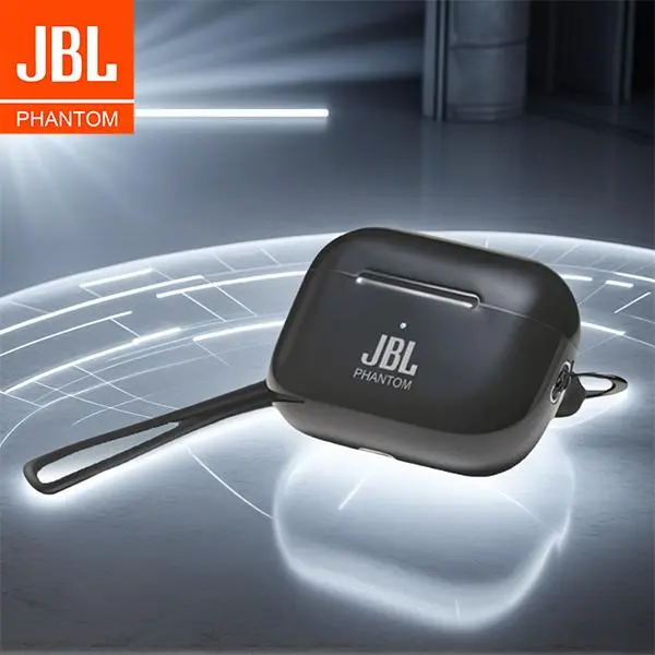 JBL phantom LP53 Earbud Nirkabel Sejati, Suara Kuat yang Dapat Disesuaikan, Waktu Putar 6 Jam, Pengisian Daya Cepat USB, Tahan Air, Kontrol Tombol, Earbud Bluetooth, Perjalanan,Olahraga Earphone Headset