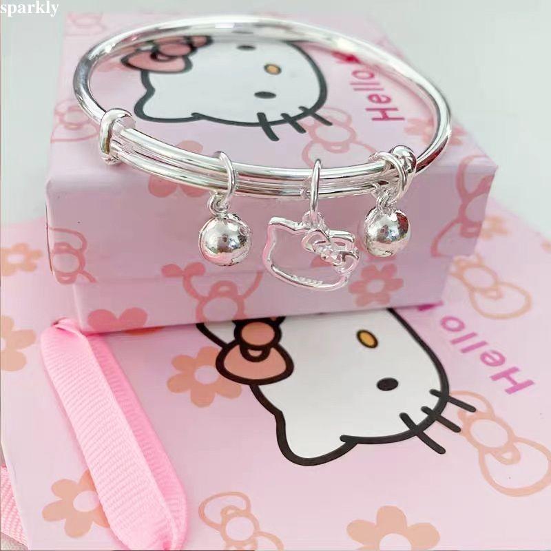 Vòng Tay Mặt Dây Chuyền Chuông Mèo Kitty, Vòng Tay Hạt Độc Đáo Dễ Thương, Có Thể Điều Chỉnh, Nhẫn Siêu Cựu, Thích Hợp Cho Người Mới Bắt Đầu, Món Quà Sinh Nhật Cho Bé Gái Năng Lượng 0