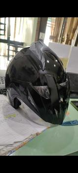 Product Review of PREMIUM HELM INK JP8 DOBEL VISOR SNI ORIGINALNYA FNK Motorcycle from w**6 2