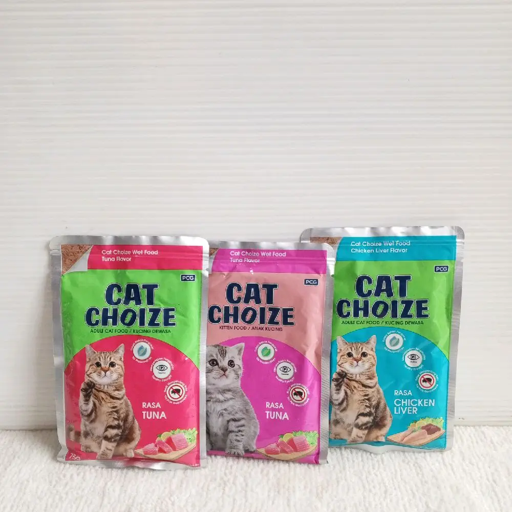 Makanan Kucing Cat Choize Pouch 75gr