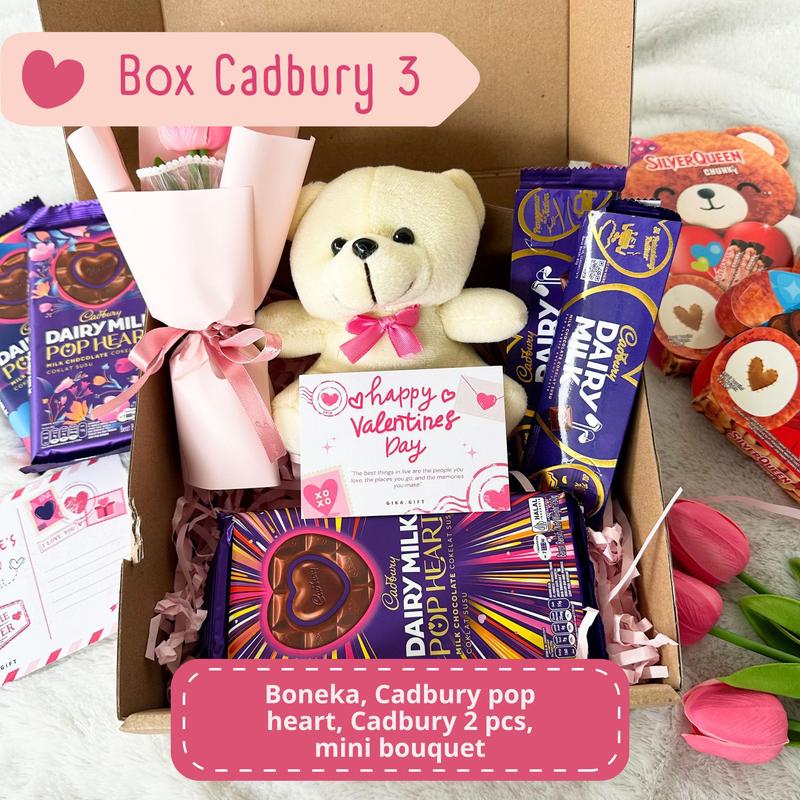 HAMPERS VALENTINE/ GIFT BOX VALENTINE/ HADIAH ULTAH/ KADO ULANG TAHUN, WISUDA/GRADUATION, ANNIVERSARY - COKELAT EDITION Bunga Chocolate 3