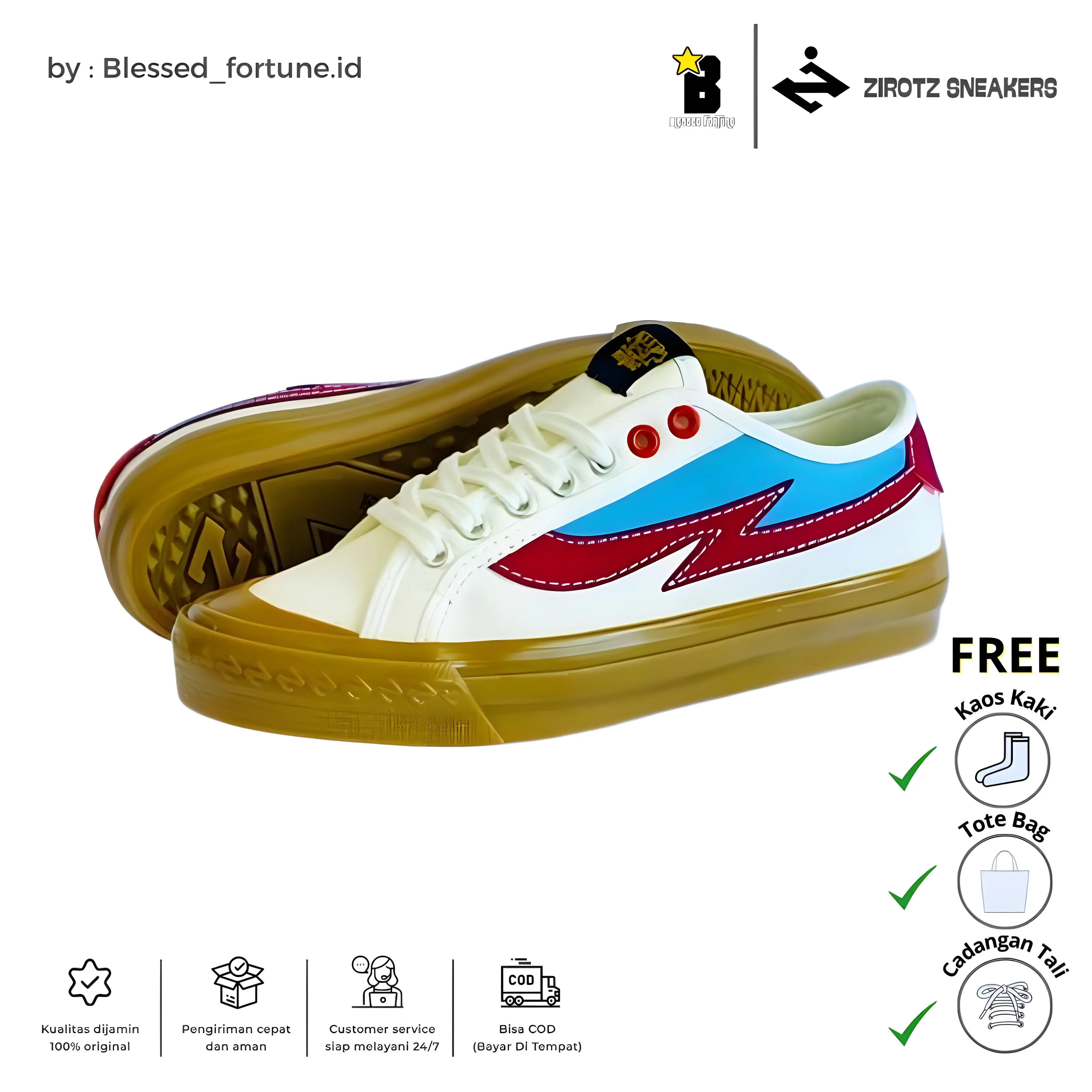 Zirotz - Sneakers Nepal Retro | 36-44 | Sepatu Pria Wanita | Sneaker | Vulcanized Original By Antasena.id Snekers Casual Shoes