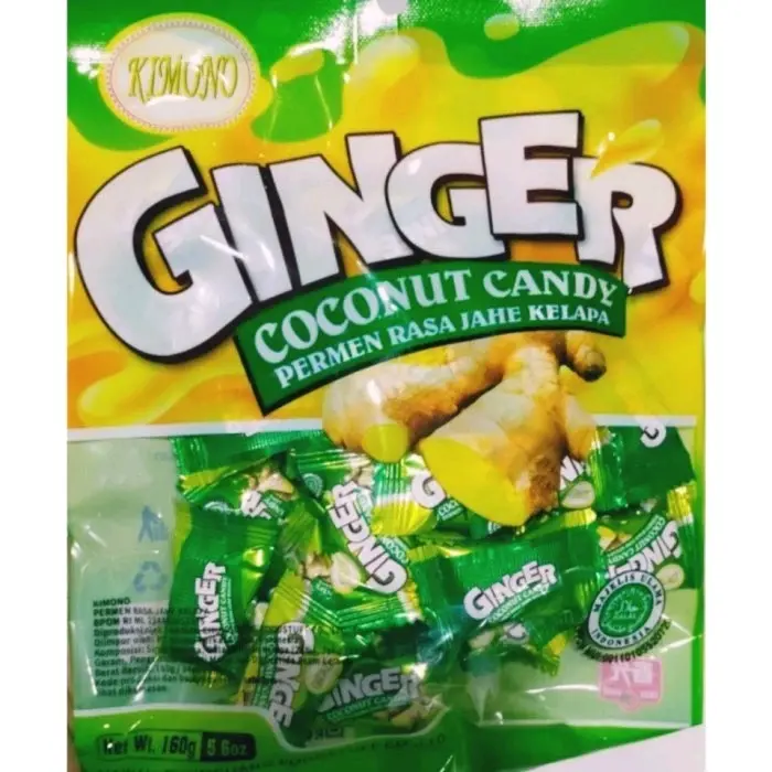 Permen Ginjer Permen Jahe Ginjer Coconut 160gr 0