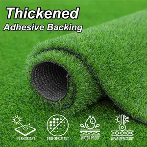 Rumput Sintetis Lebar 2M Anti Air & Tahan UV, Awet untuk Taman - Bisa Custom Desain rumput taman