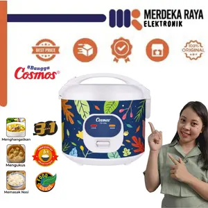 [ POTONGAN HARGA EXCLUSIVE NISA FAUZIAH ] COSMOS RICE COOKER / MAGIC COM CRJ 3306 / CRJ-3306 (1,8 LITER)
