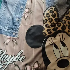 DRESS JERSEY BUSUI MOTIF JEANS ROMPI MINI DAILY CASUAL WANITA / DRESS ROMPI JEANS SERIES MOTIF GAMBAR / DRESS DAILY CASUAL WANITA