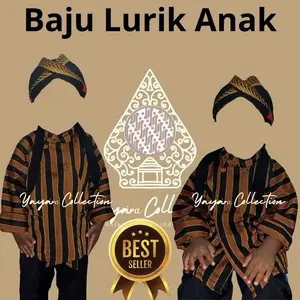 Baju Lurik Anak Baju Adat Jawa Lurik Anak Anak
