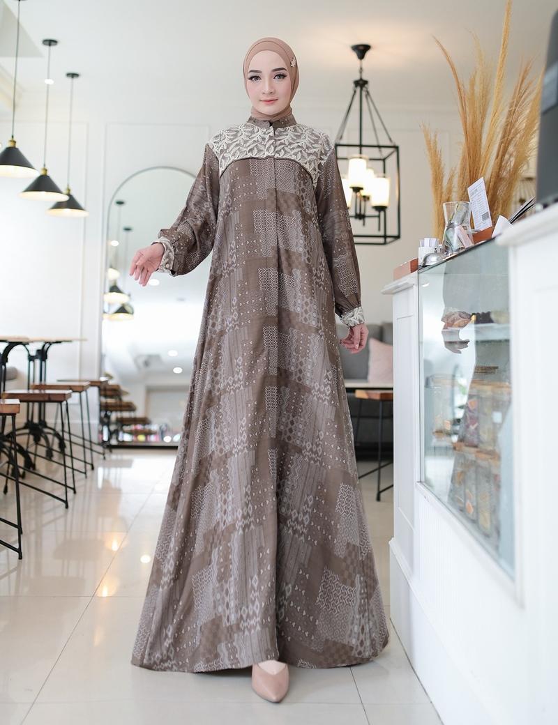 Product Introduction of Hilya Dress Big Size  M002  Baju Casual  Wanita 3