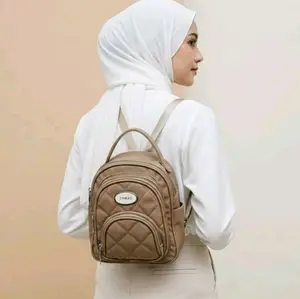 Ransel 3IN1 Kantong Tumpuk free boneka size 22x18cm Backpack Wanita Sekolah Cewek