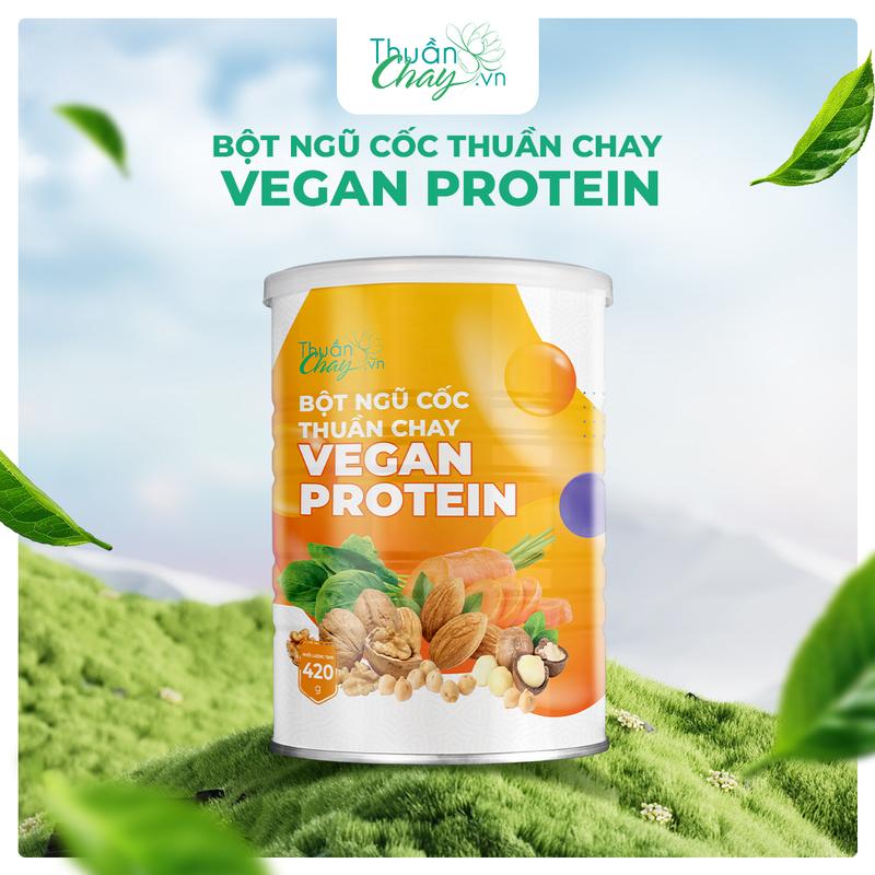 VEGAN PROTEIN - Bột Ngũ Cốc Thuần Chay 420g