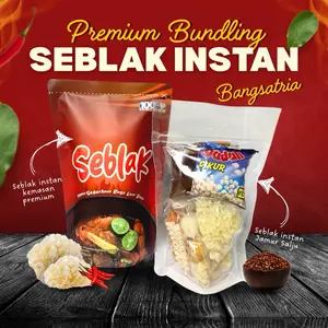 Paket Bundling SEBLAK INSTAN PREMIUM + SEBLAK INSTAN JAMUR SALJU bangsatria seuhah Food Pedas