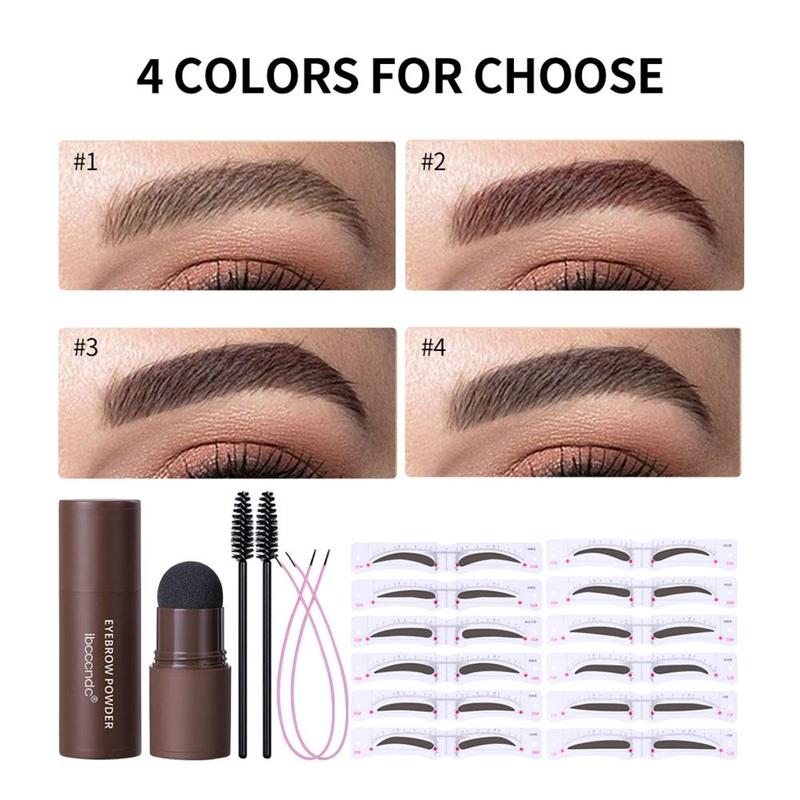 Product Introduction of Eyebrow Powder Set Waterproof Long Lasting Soft Mushroom Head Eyebrow Styling Makeup 37