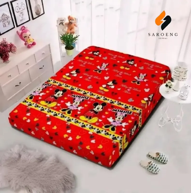 Sarung Kasur Busa Resleting Inoac 180x200 Tebal 20cm Motif Abtrak - Bantal, Guling Lantai 8