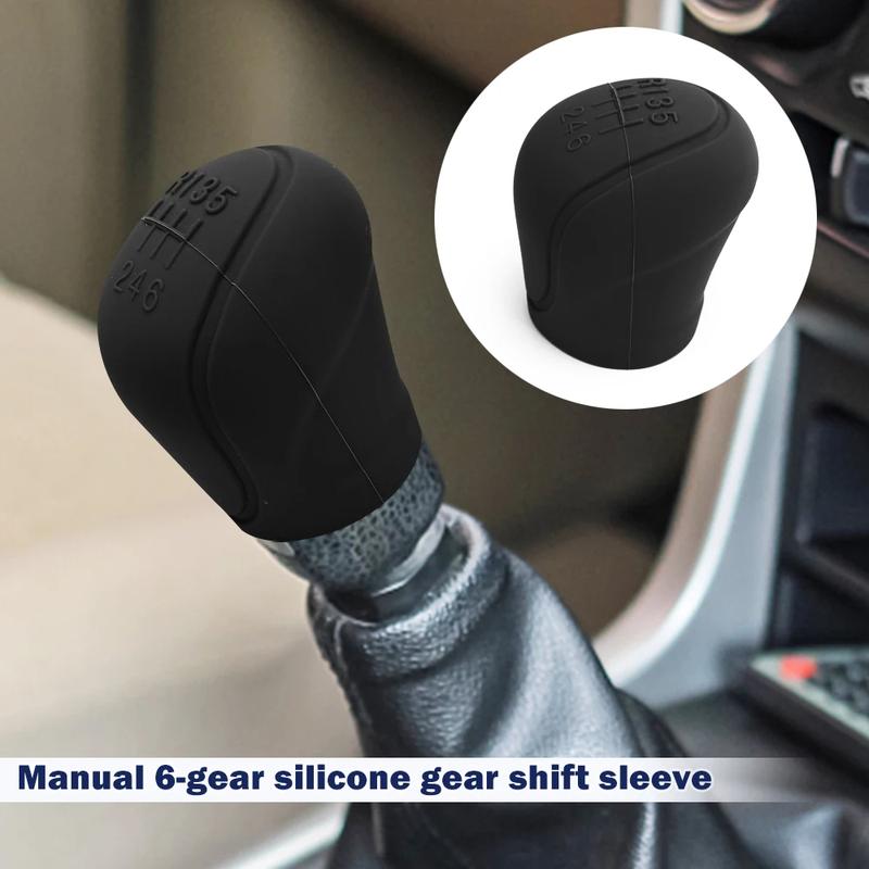 Product Introduction of Nắp Núm Cần Sang Số Bằng Silicon, Cho Xe Hơi, Tay Cầm Chống Trượt, Nắp Bảo Vệ, Hướng Dẫn Sử Dụng, Thích Hợp Cho 6 Tốc Độ, Phụ Kiện Nội Thất Ô Tô 7