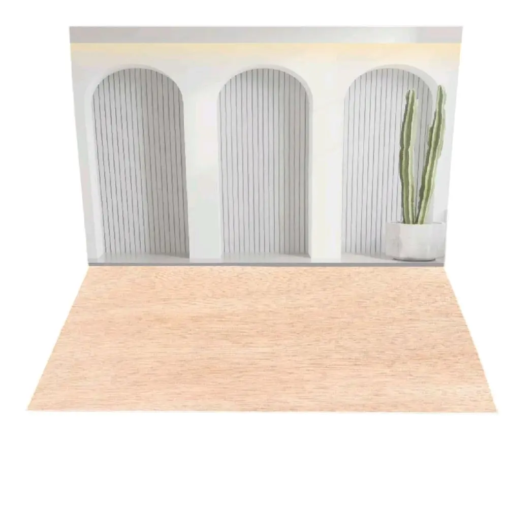 Alas Foto Produk / Alas Konten Aesthetic Wall Panel Alas Kayu