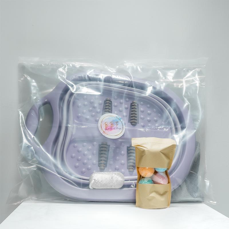 Foot-Soak Pampering Set  | Self-care In The Comfort of Your Own Home | Made in Singapore 3