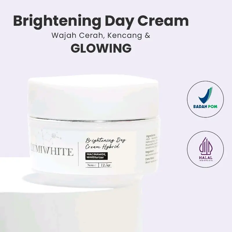 PROMO TERBATAS !! Lumiwhite Day Cream Hybrid / Day Cream Pemutih Wajah / Skincare Wajah 0