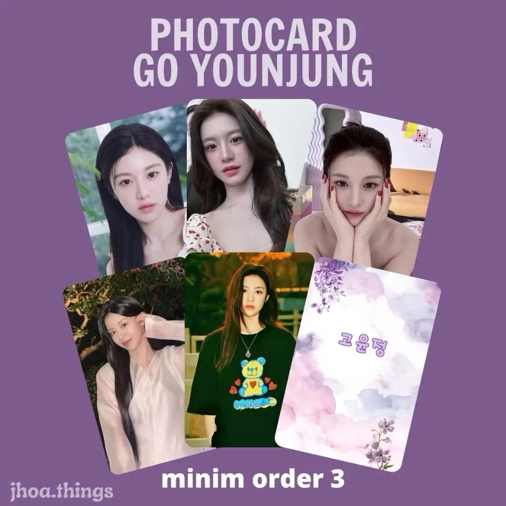 [UNOFFICIAL] PHOTOCARD GO YOUNJUNG YOONJUNG ACTOR KOREA KDRAMA MOVING ALCHEMY OF SOULS