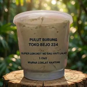 Pulut Burung Super Lengket No Bau Anti Lalat Anti Gagal Warna Coklat Ranting Getah Lem Pulut Burung untuk Keamanan dan Kualitas