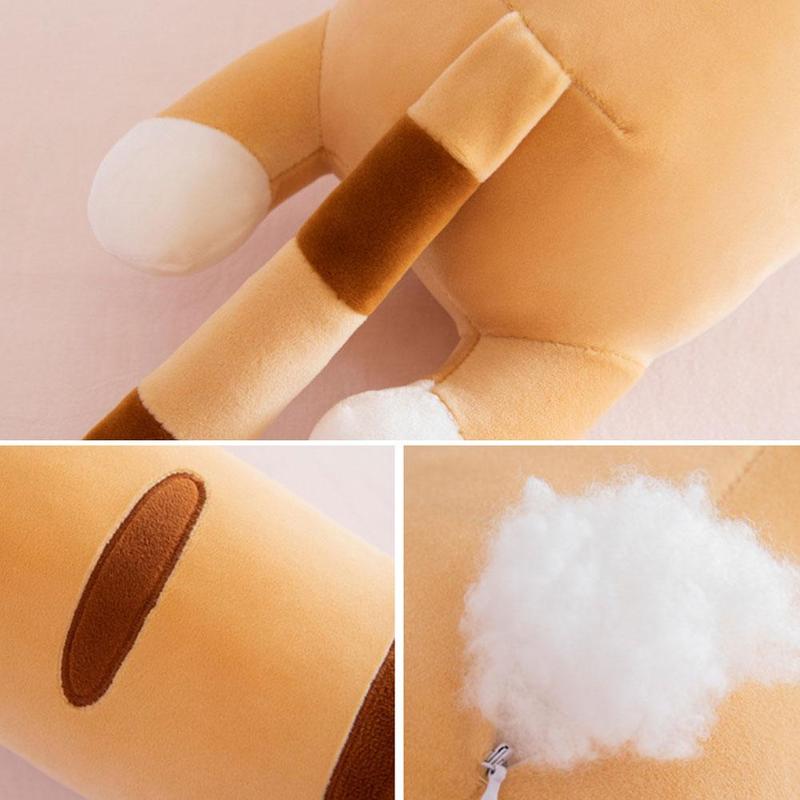 Product Introduction of Bantal kucing panjang kartun lucu untuk kanak-kanak, mainan anime lembut, kusyen sumbat, mainan comel, W5S3 31