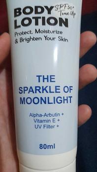 Product Review of Mibelle Body Lotion SPF 50+ Tone Up The Sparkle of Moonlight from b**y 0