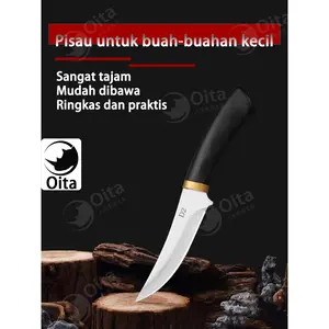 Pisau Tulang Pisau Dapur Super Tajam Pisau Koki Stainless Steel Dengan Sarung Pisau Kitchenware