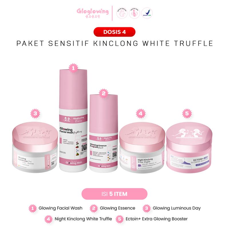 DOSIS 4 - Paket Sensitif Kinclong White Truffle 0