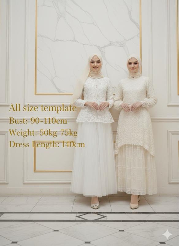 Gamis Binor Premium Dress Pesta Gamis Binor Premium Dress Pesta