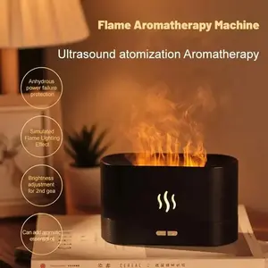 Fire Aroma Diffuser Ultrasonic Air Humidifier Alat Pengharum Ruangan Rumah Kamar Kabel