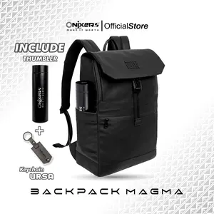 ONIXERS I Backpack MAGMA | Tas Laptop Ransel Pria | Dapper Bag Pria Wanita Anti Air Waterproof Premium | Backpack Sekolah Kantor Kerja Outdoor