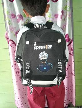 Product Review of Tas Ransel Sekolah Anak TK & SD kelas 1-2 karakter ff Fashion 40×30 from D**🍒 0