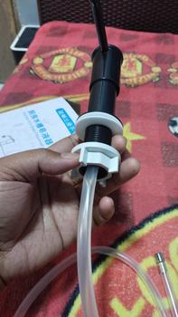 Product Review of Lcarer Family Soap Dispenser Kitchen Sink Liquid dishwashing dispenser Stainless Pump Extension 1Meter Tube Stainless Steel from M**O 1