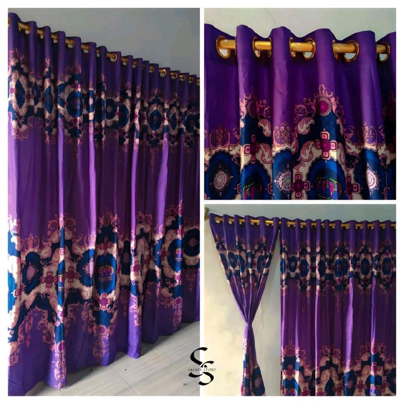 Gorden pintu/jendela smoking 12 ring ukuran 110×220 cm 8