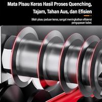 Gambar STRIPPER KABEL PROFESIONAL 6 IN 1 - 5 Rol Pengarah, Pisau Keras Quenching, Pegas Ganda + Kenop Tekan Otomatis, Rapi & Cepat untuk Daur Ulang Tembaga - A dari nanwei.id Kab. Tangerang 3 Tokopedia