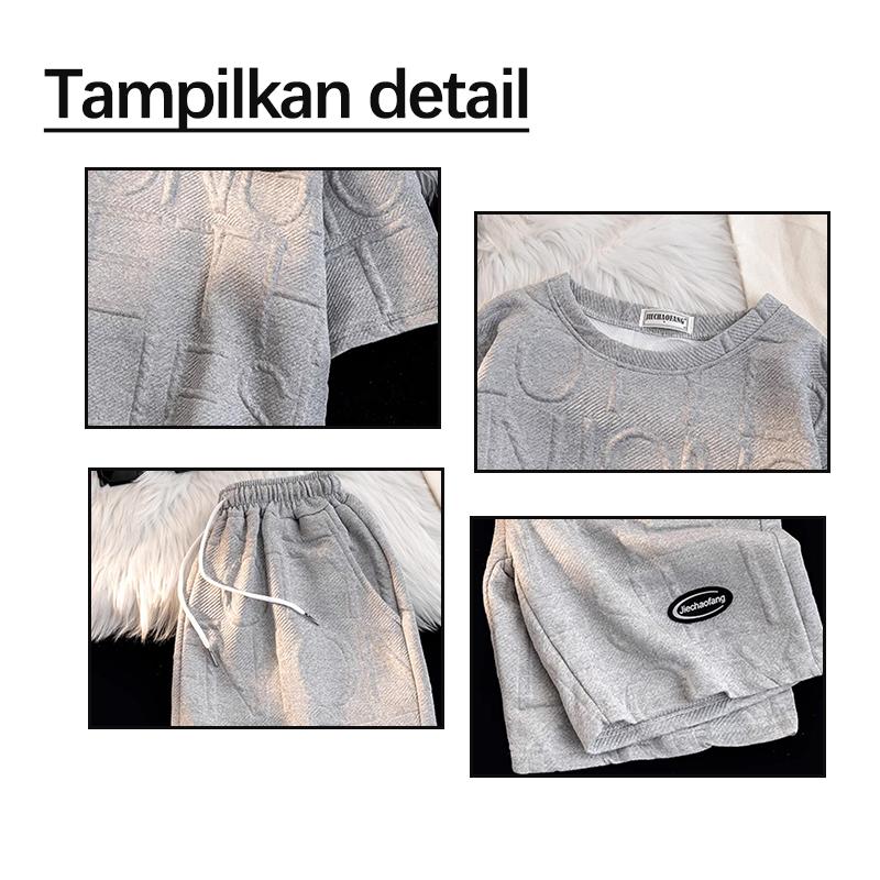 setelan outfit pria street wear outfit baggy pants setelan cowok dewasa baju 1 set pria baju cowok keren 1 set outfit cowok setelan laki laki dewasa outfit  skena 6