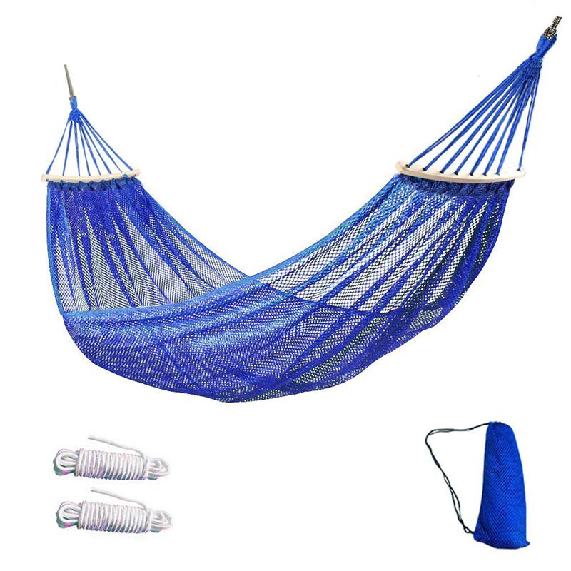 Thanh phân bổ gỗ, hammock lưới thoáng khí, hammock ngoài trời chống cuộn với…