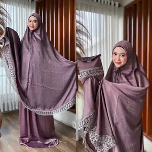 Hiraja - Mukena Santorini Silk Premium Raya Series 2026