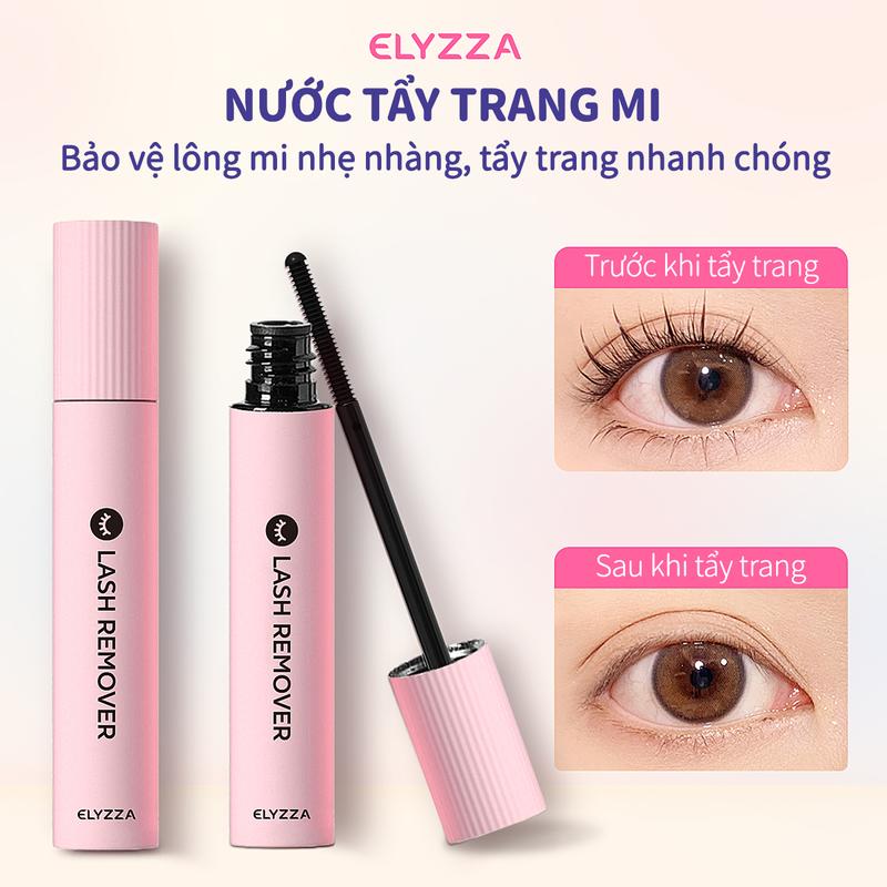 NƯỚC TẨY TRANG MI ELYZZA Tẩy Keo Mi Nhanh Chóng Chỉ cần thoa nhẹ để loại bỏ mascara keo dán mi giả phấn mắt kẻ mắt Chứa Vitamin E dưỡng ẩm cho mi