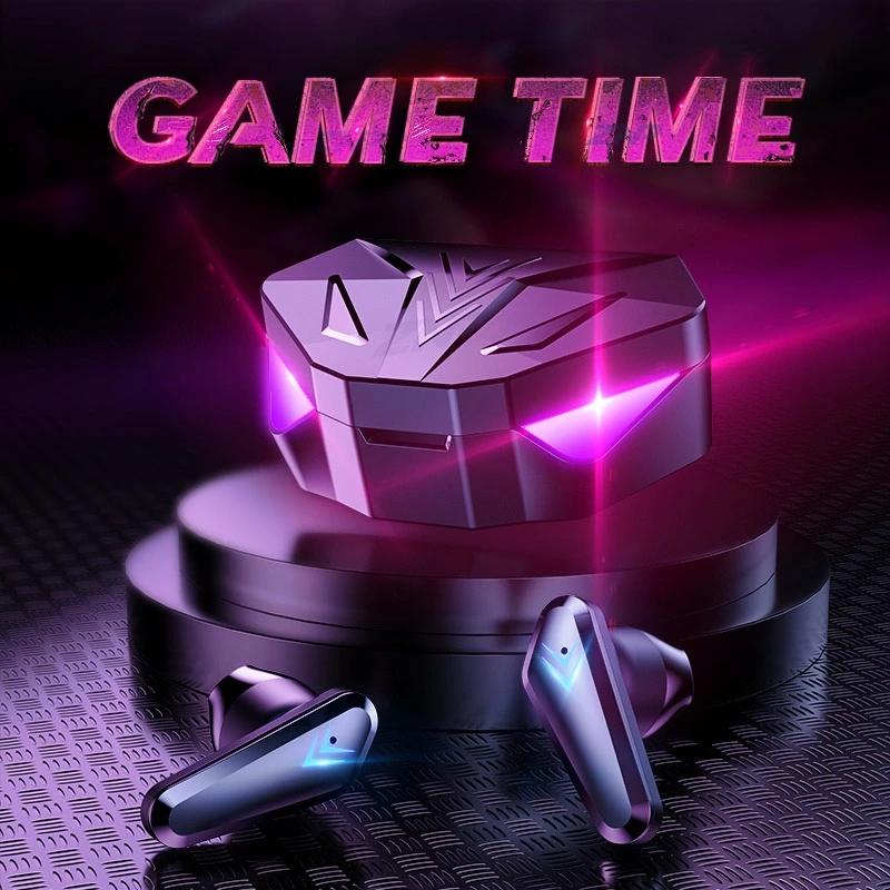  Tai Nghe Không Dây TWS X15 Chống Nước IPX5 Tai Nghe Chơi Game Tai Nghe Bluetooth Có Màn Hình LED Độ Trễ Cực Thấp 2 Chế Độ Khử Tiếng Ồn Thích Hợp Cho Chơi Game Có Micro Cảm Biến Ánh Sáng 