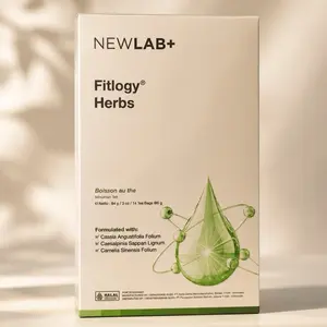 Afnansa NEWLAB Fitlogy Tea Drink | Herbal Tea | Minuman Teh Hijau Herbal 14 Tea Bags