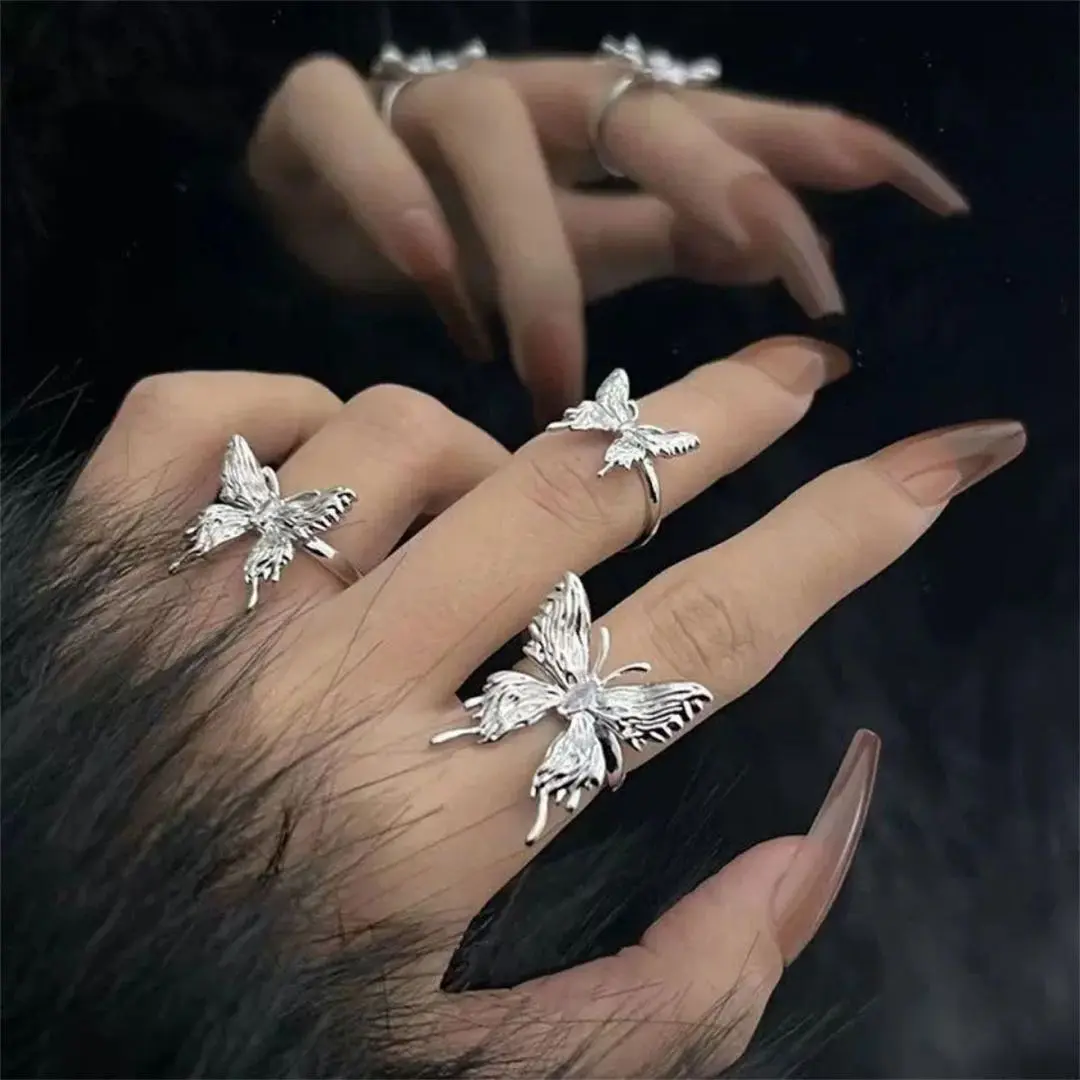[Shasha]Handmade Press-on Nails, False Nails, Manual Nails, Original Fashion Design | Comes with Manicure Toolkit, Jelly Gel, Glue, Ootd Versatile for Any Scene Cantik Nails